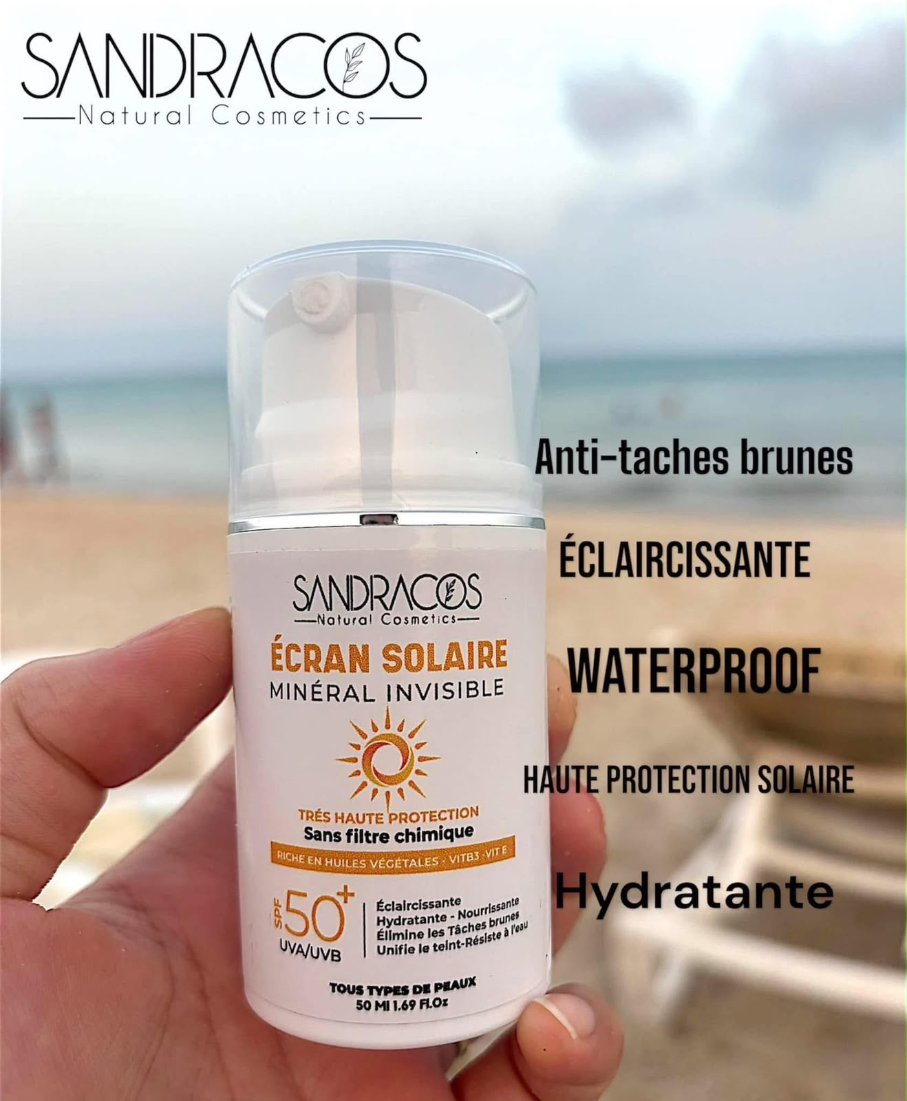 Écran Solaire Minéral SPF 50+
